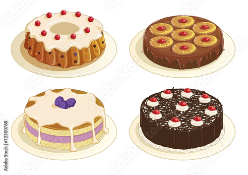 Cakes Series Set 1