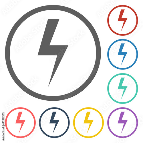 Free Download thunder icon - GFXLoad