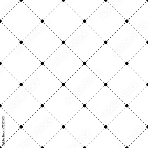 Seamless diamond pattern vector