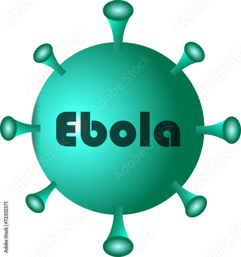 danger epidemic virus ebola illustration