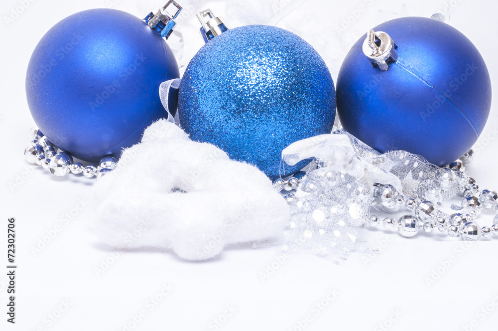 Christmas background with balls Christmas background with balls