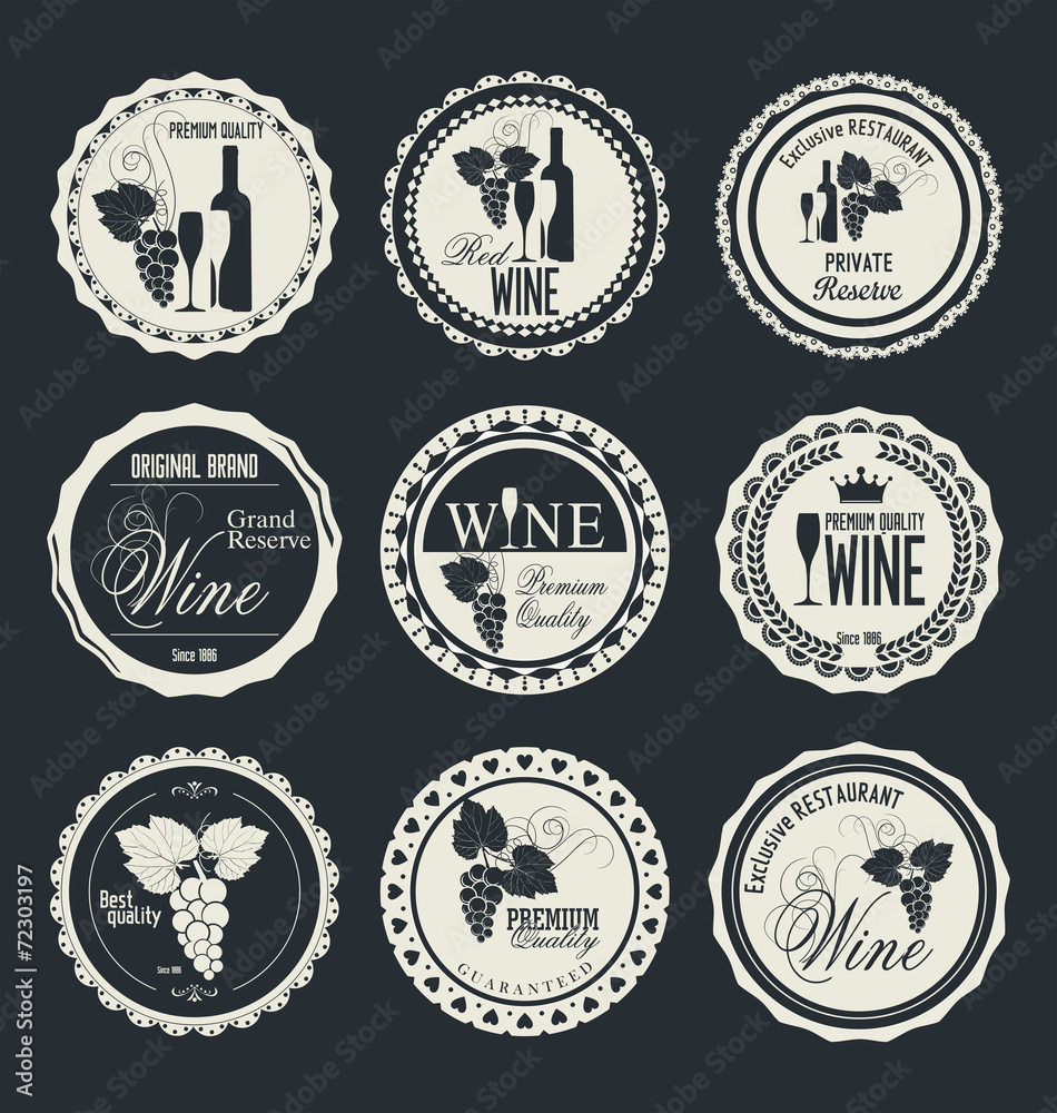 Wine labels