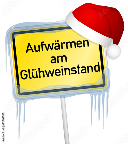 Aufwärmen am Glühweinstand