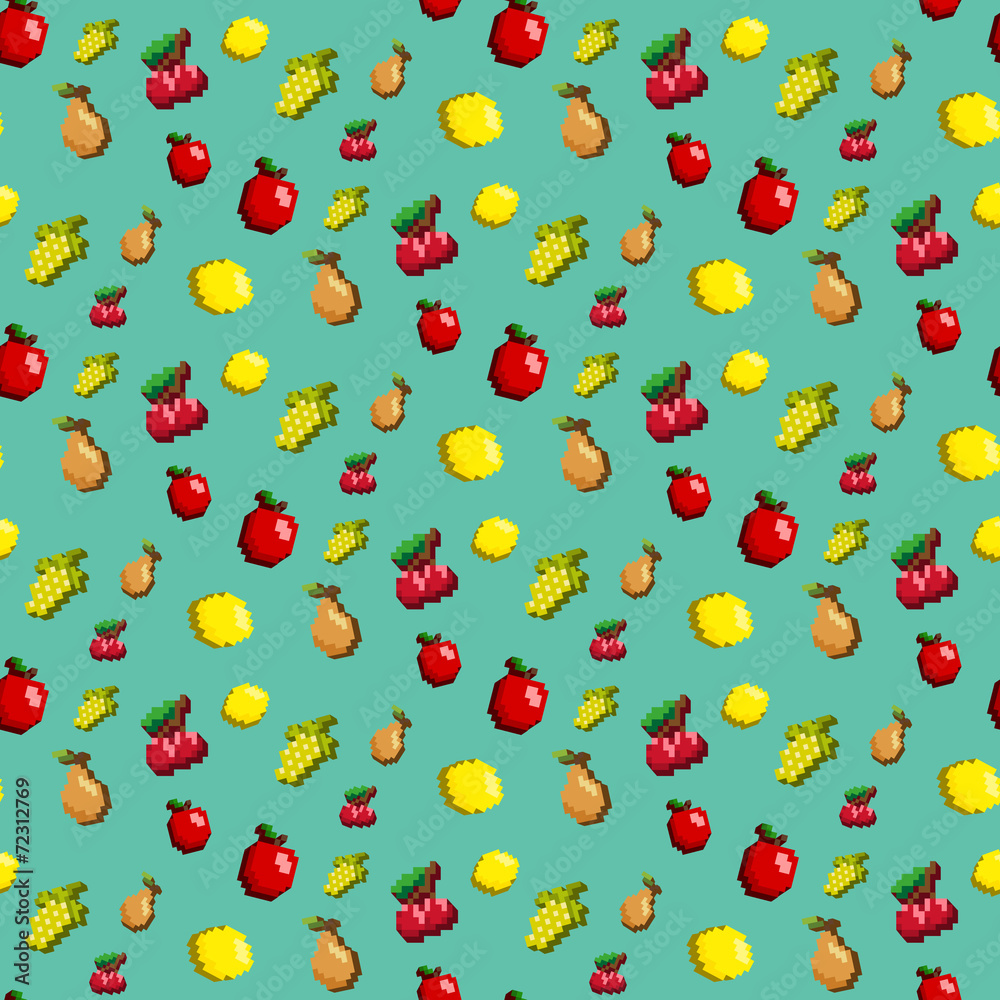 Pixel Art Fruit Stock Illustrations – 2,022 Pixel Art Fruit Stock