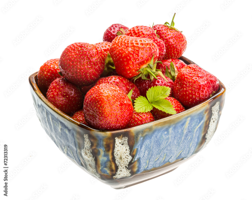Strawberry in the bowl Strawberry in the bowl