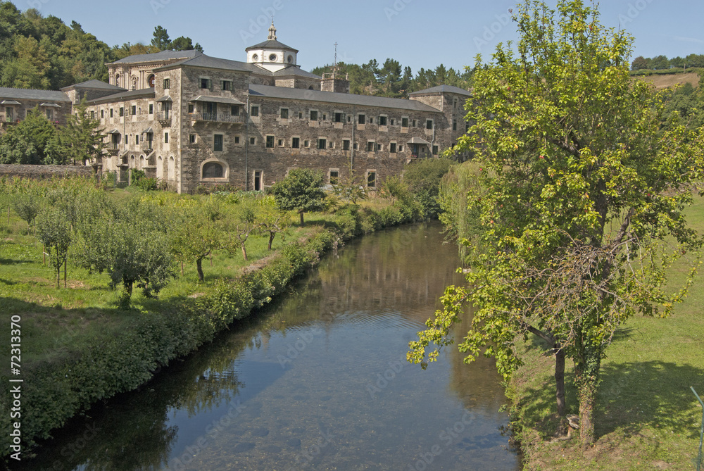 Fototapeta premium Monasterio de Samos