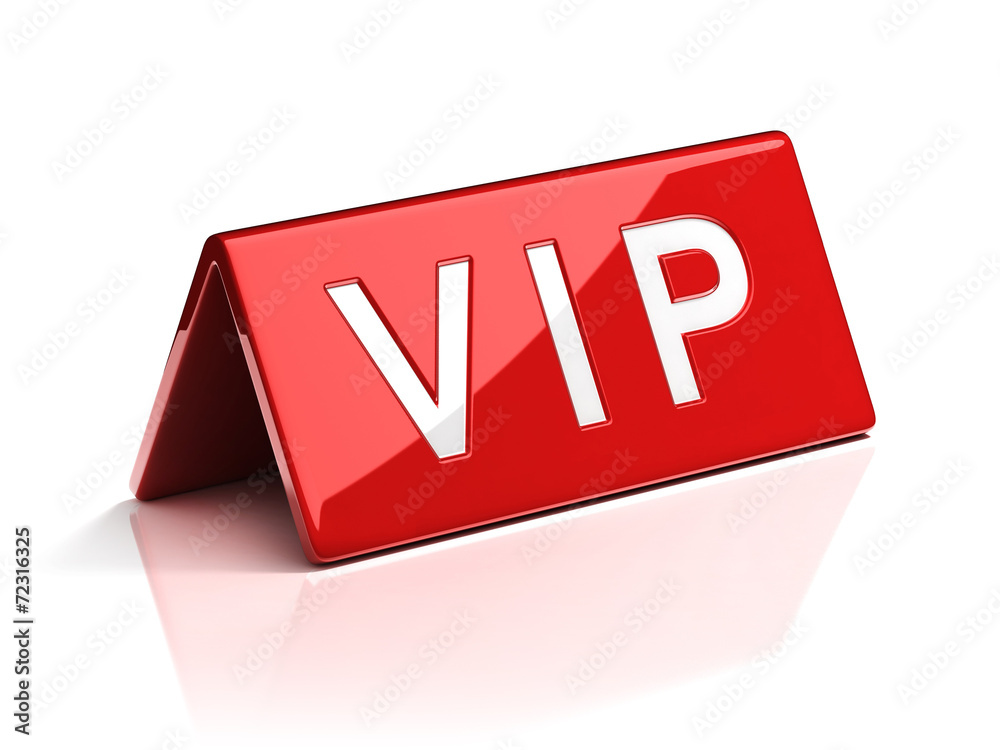 vip identification plate Stock Illustration | Adobe Stock