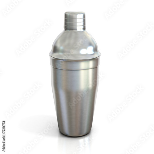 cocktail shaker isolated on a white background