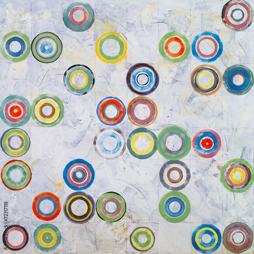 an abstract painting