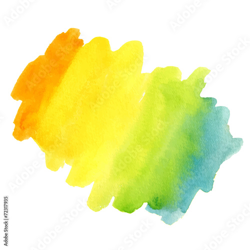 abstract watercolor rainbow gradient background