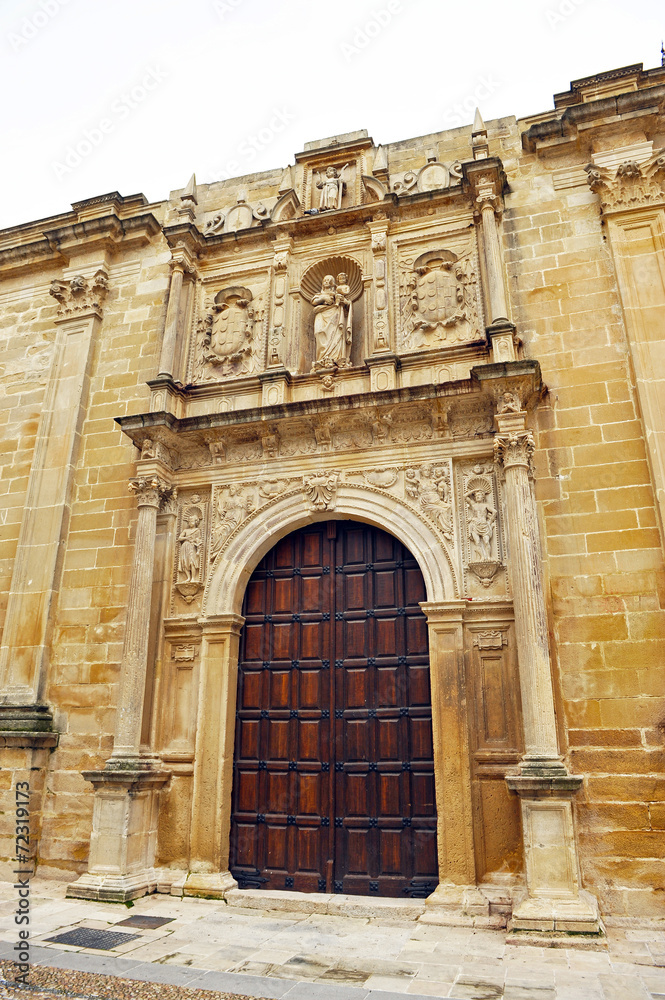 Iglesia de Santa María, portada la Consolada, Úbeda, España