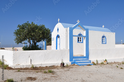 typical church of island Kos,Greece