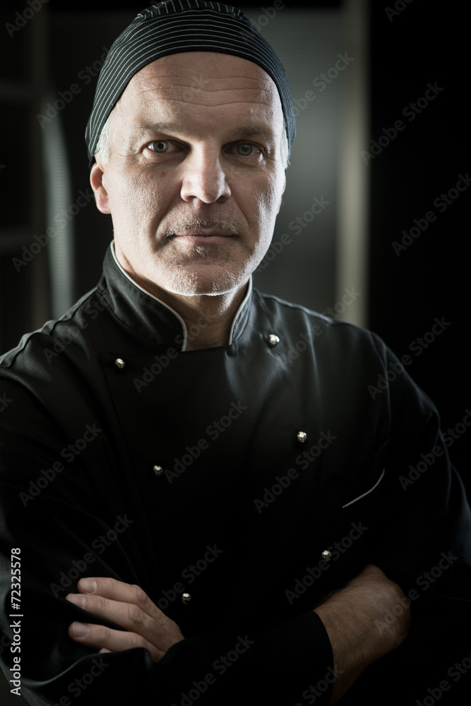 Chef portrait with arms crossed Chef portrait with arms crossed