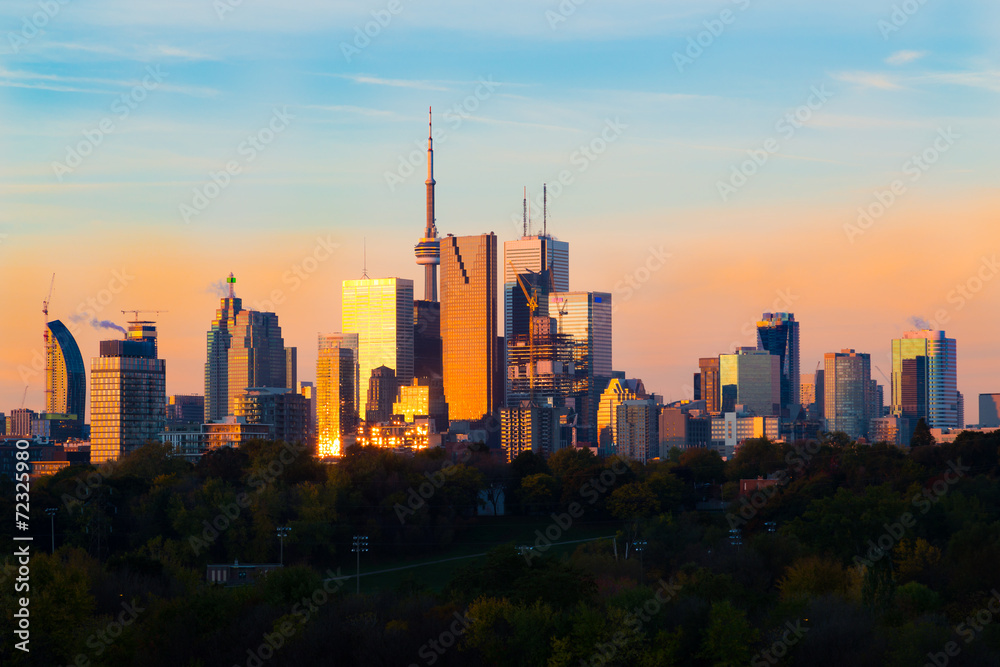 Toronto Downtown at Sunrise