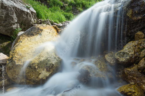 waterfalls of the Ruzzo torrent
