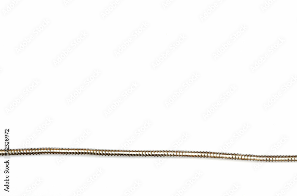 flexible metal hose forming a line flexible metal hose forming a line