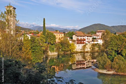 Cividale del Friuli e il fiume Natisone