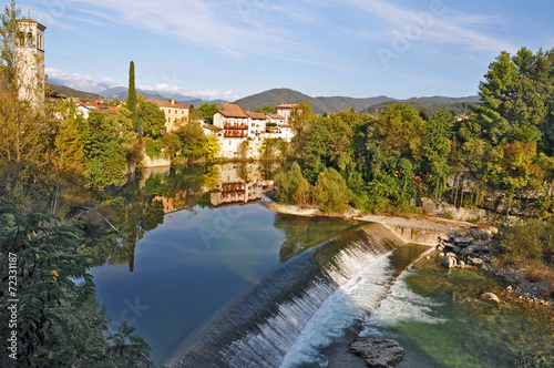 Cividale del Friuli e il fiume Natisone photo
