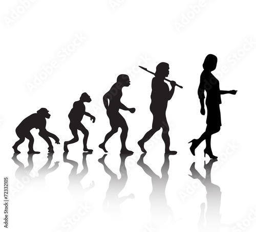 evolution   woman photo