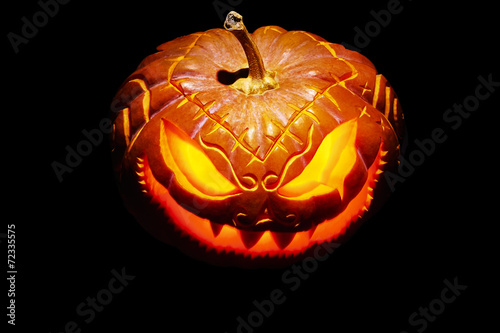 Scary Halloween pumpkin © photografiero