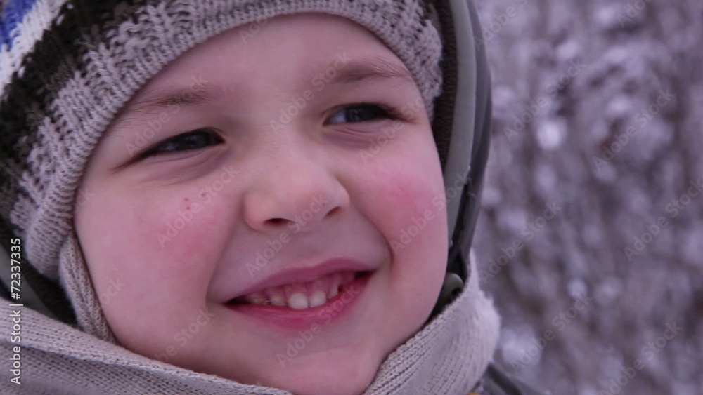 little boy in winter 2 little boy in winter 2