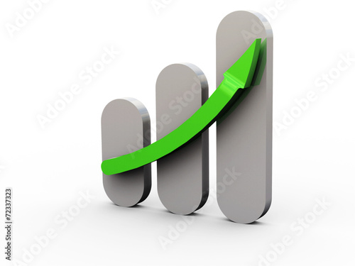 Bar Chart Positive I - Pure Design photo