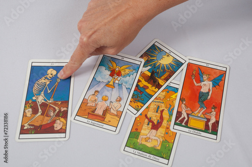 cartes divinatoires photo