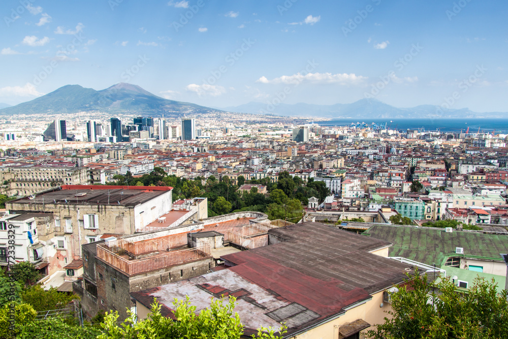 Skyline of Naples