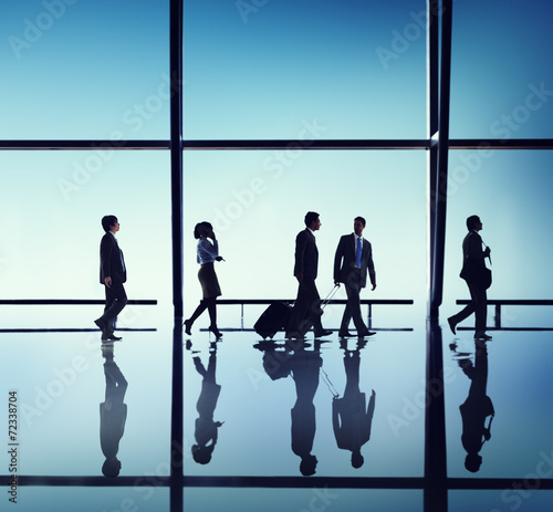 Business People Travel Office Concepts