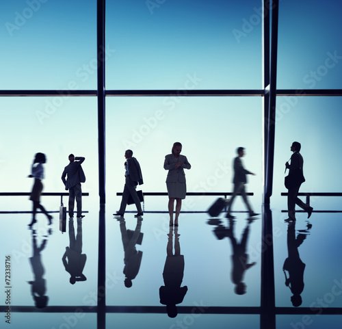 Business People Waiting Corporate Office Concepts