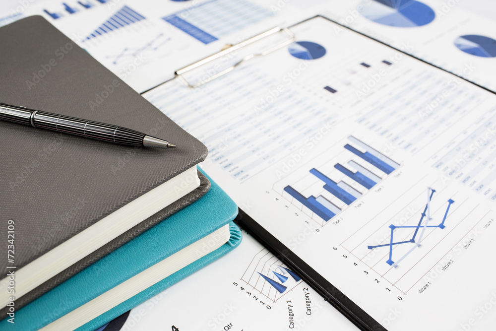 Showing business and financial report. Accounting Showing business and financial report. Accounting