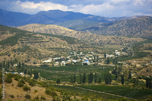 Mountain village