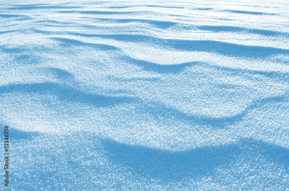 Winter background with snowy dunes Winter background with snowy dunes