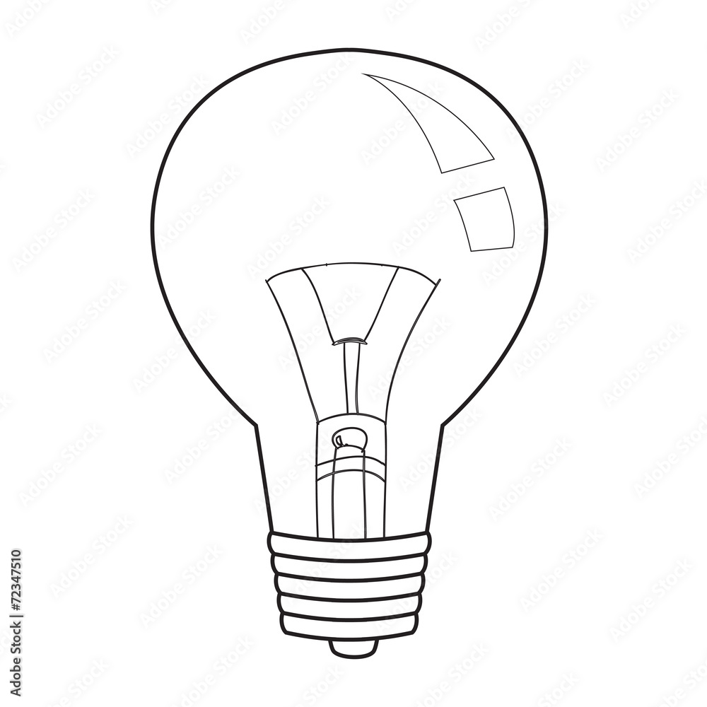 Obraz premium Bulb Lamp