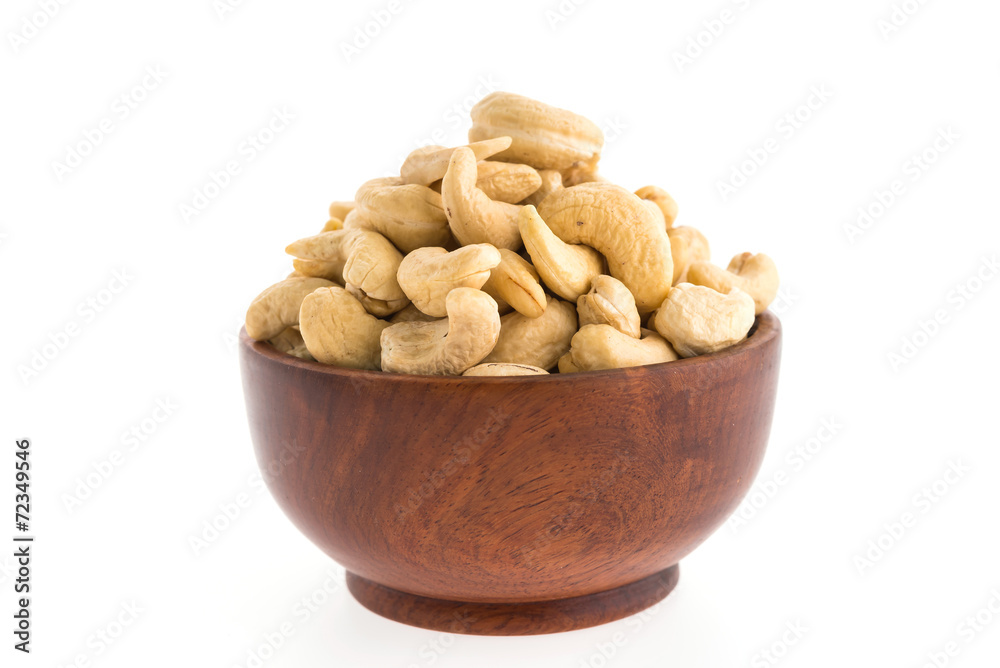 cashew bowl isolated