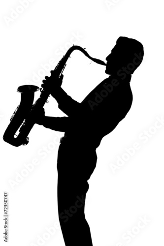Photography Saxophone player