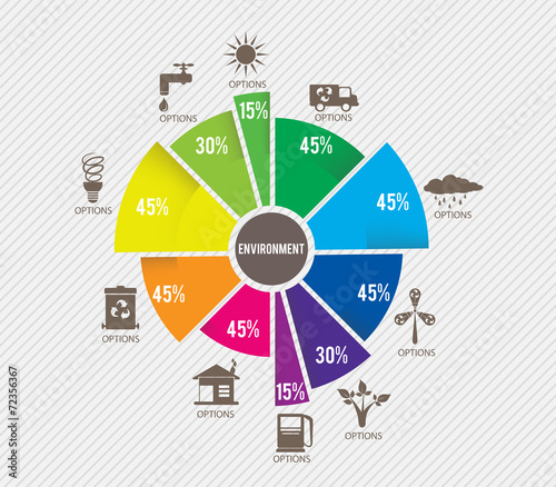 environment infographics template