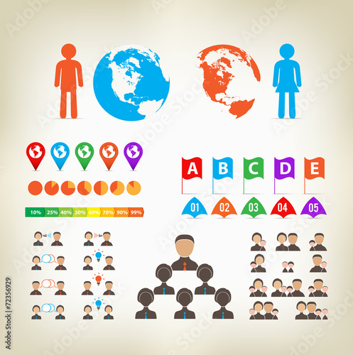 Infographic Design Elements Vector