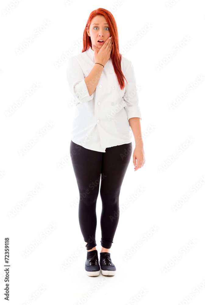 model isolated on plain background model isolated on plain background