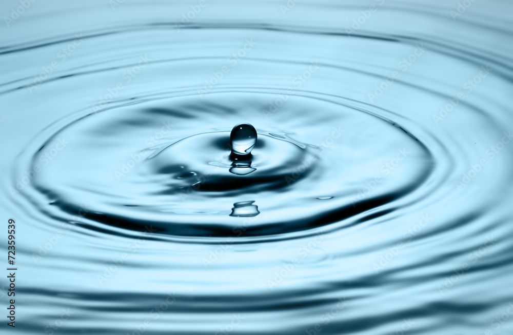 Water drop close up Water drop close up