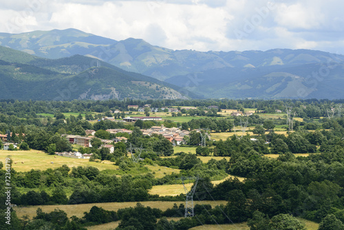 Village near Leonessa (Italy)