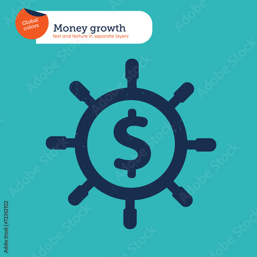 Rudder money sign