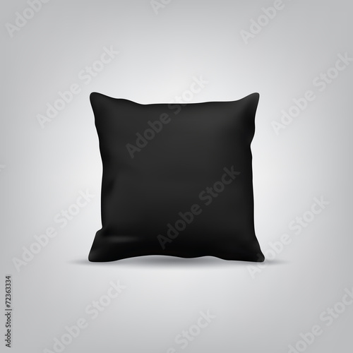 Blank Black Cushion/Pillow