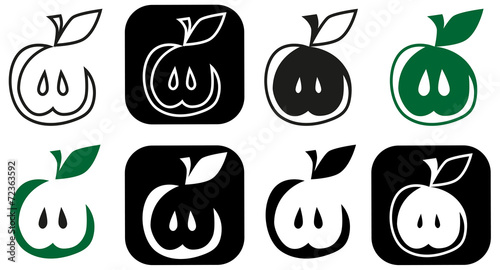incision of the apple