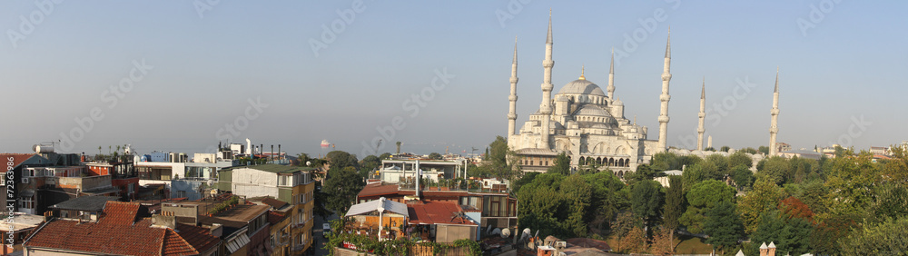 Fototapeta premium ブルーモスク