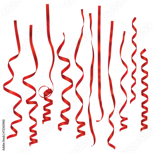 vector ribbons set