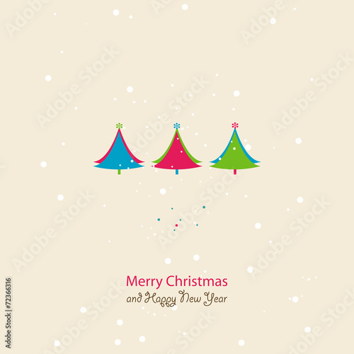 christmas and new year card