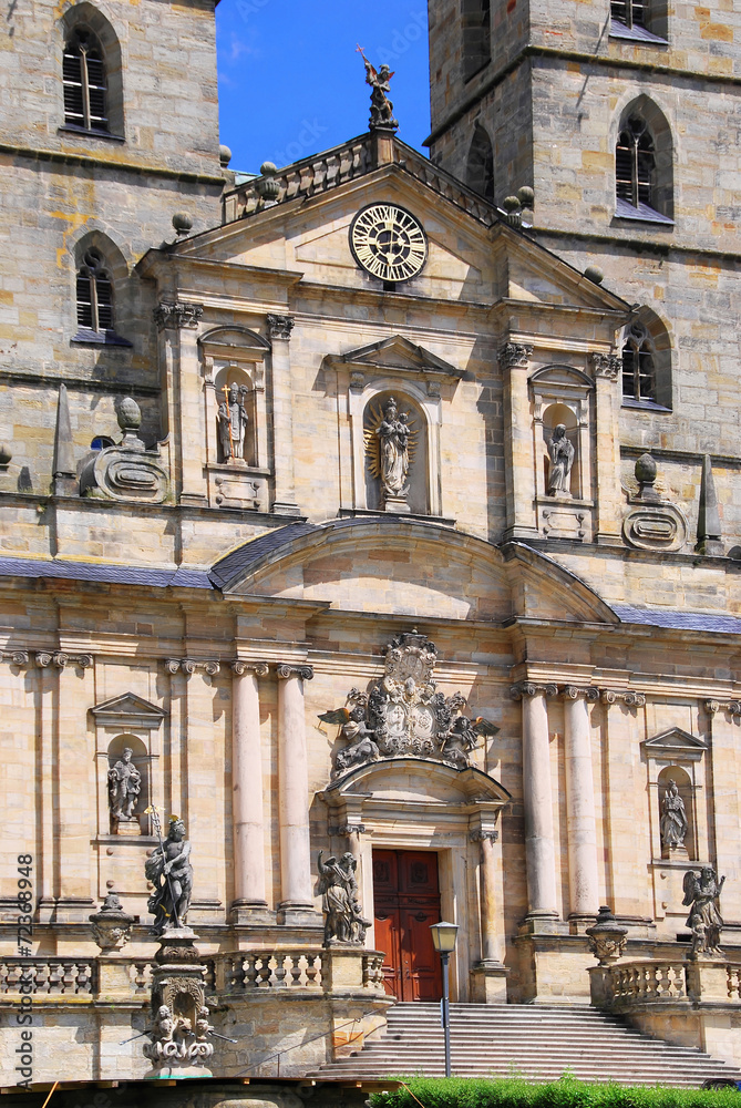 Hauptportal von Kloster St. Michael in Bamberg
