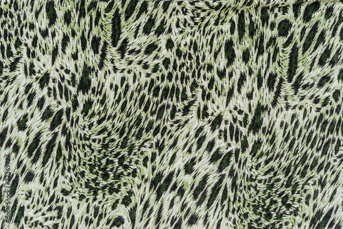 texture of print fabric striped leopard