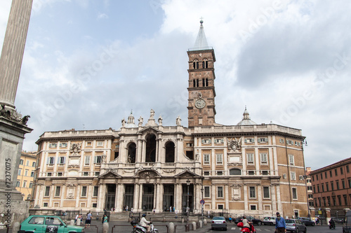 Santa Maria Maggiore basilica in Rome, Italy © Matyas Rehak